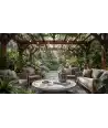 Vaso in vetro riciclato Tre 1 — Decorazione Luxury | Maison Imperiale