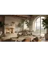 Triplo-candeliere barocco 1 — Decorazione Luxury | Maison Imperiale