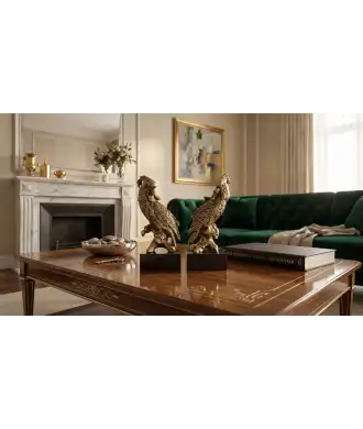 Sculpture perroquets 1 —  Décoration Luxury | Maison Imperiale