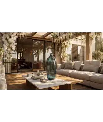 Deux Recycled Glass Vase 2 —  Decoration Luxury | Maison Imperiale