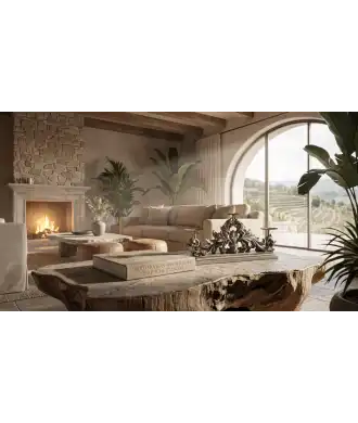 Triplo-candeliere barocco 2 — Decorazione Luxury | Maison Imperiale