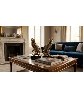 Sculpture perroquets 2 —  Décoration Luxury | Maison Imperiale