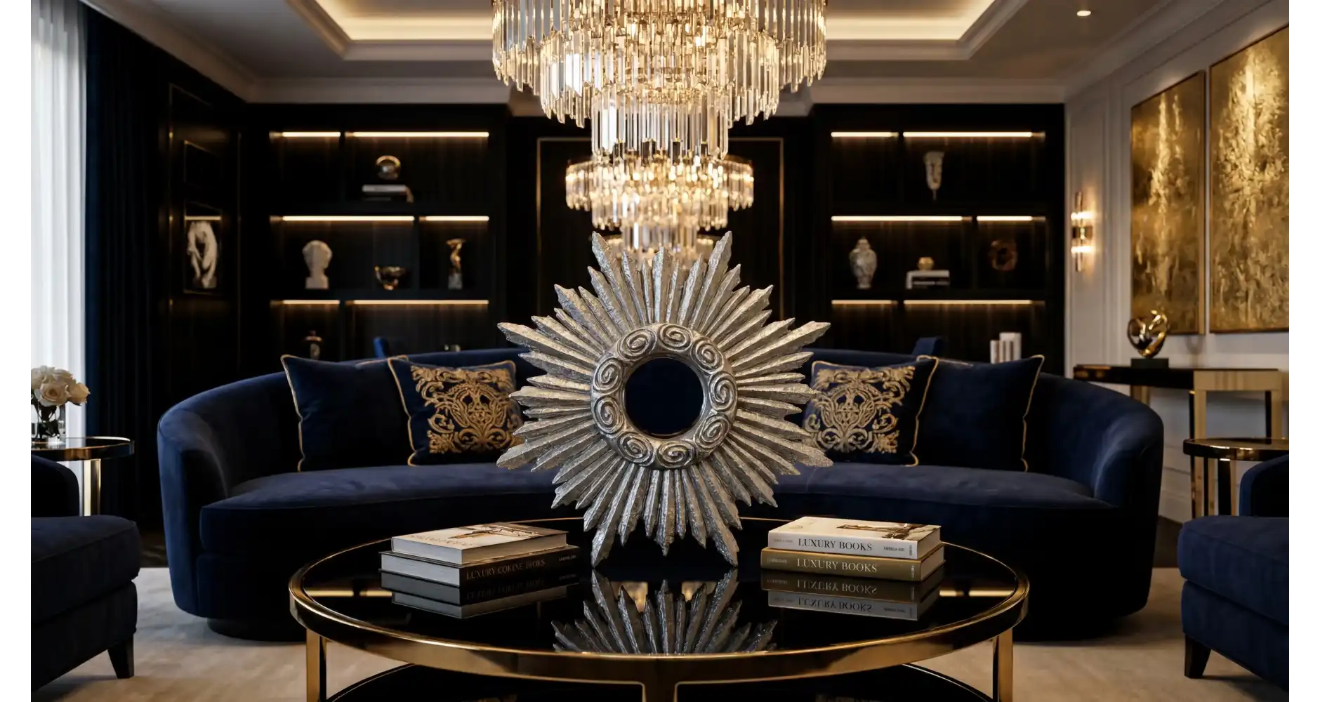 Specchio Decorativo Cornice Barocca — Decorazione Luxury | Maison Imperiale