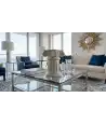 Colonna Decorativa Verde & Oro 2 — Decorazione Luxury | Maison Imperiale