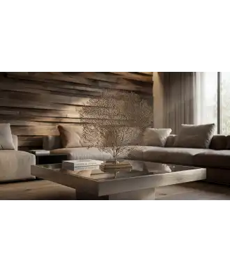 Gorgonia ocra del Madagascar 1 — Decorazione Luxury | Maison Imperiale