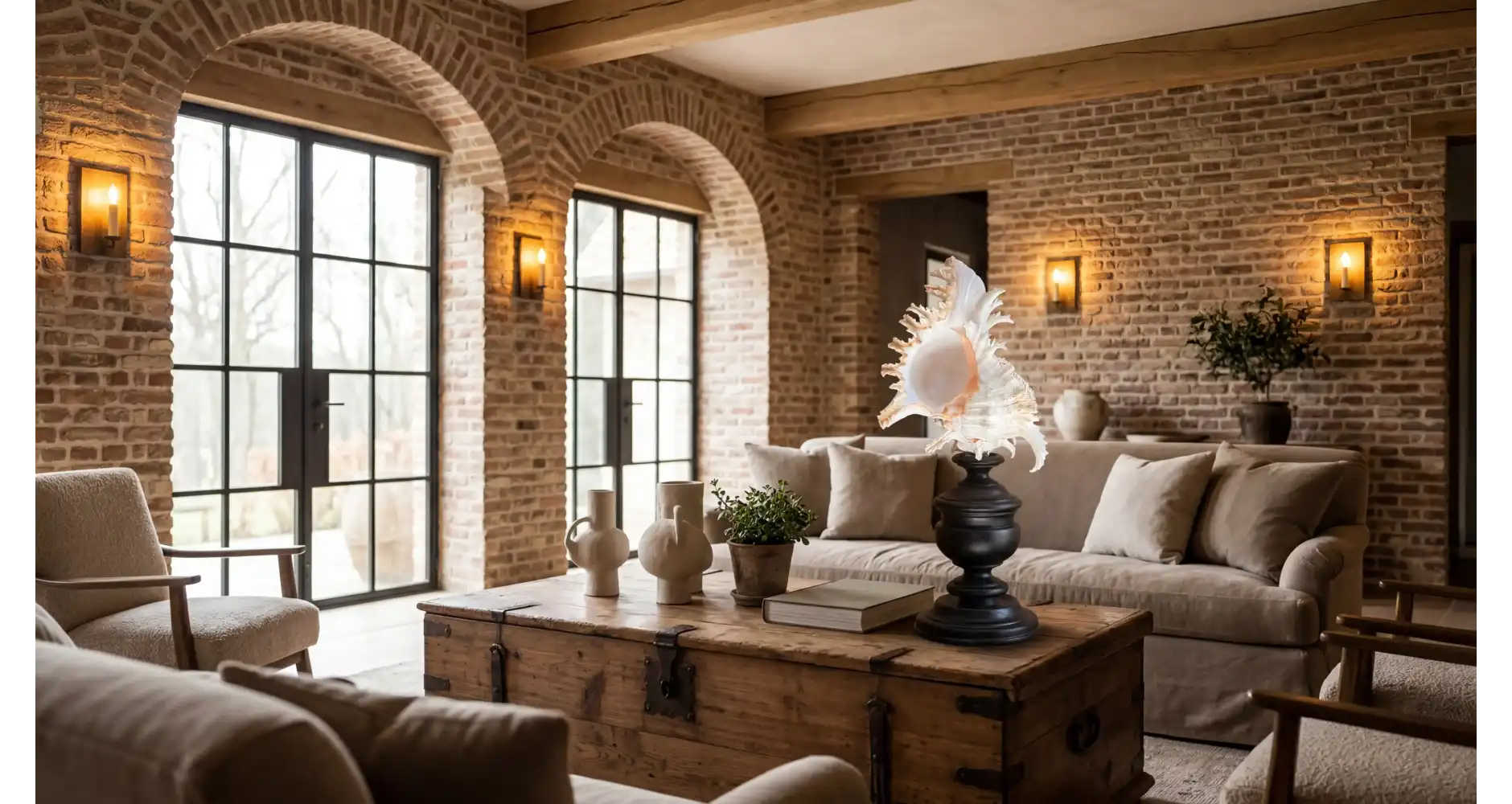 Coquille Baroque Basse Murex Ramosus —  Décoration Luxury | Maison Imperiale