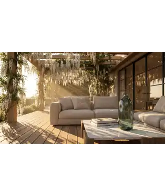 Vaso in Vetro Riciclato Due — Decorazione Luxury | Maison Imperiale