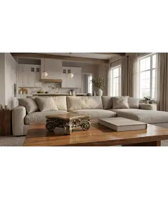 Chapiteau à piédestal grand —  Décoration Luxury | Maison Imperiale