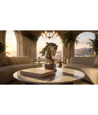 Horse head sculpture —  Decoration Luxury | Maison Imperiale