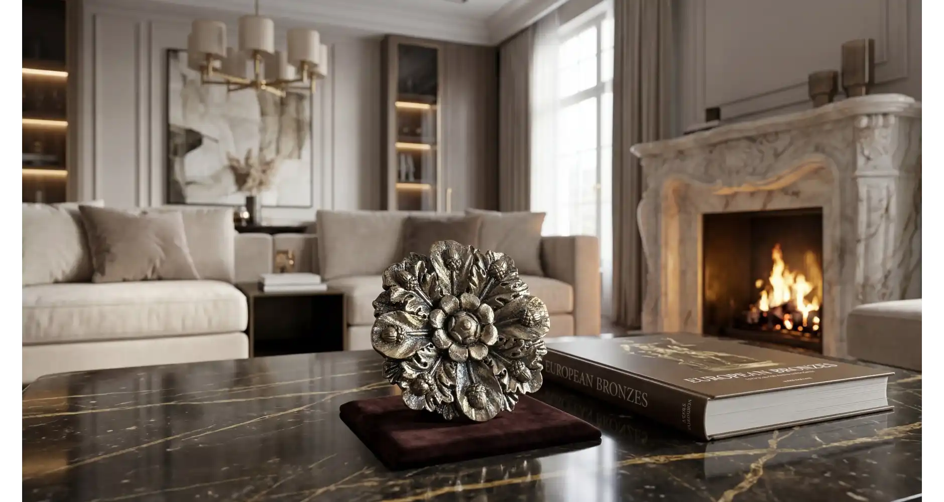 Rosone decorativo — Decorazione Luxury | Maison Imperiale