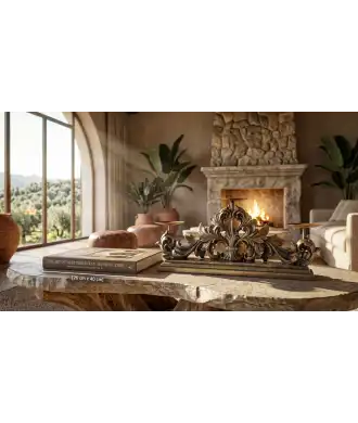 Chandelier baroque triple —  Décoration Luxury | Maison Imperiale