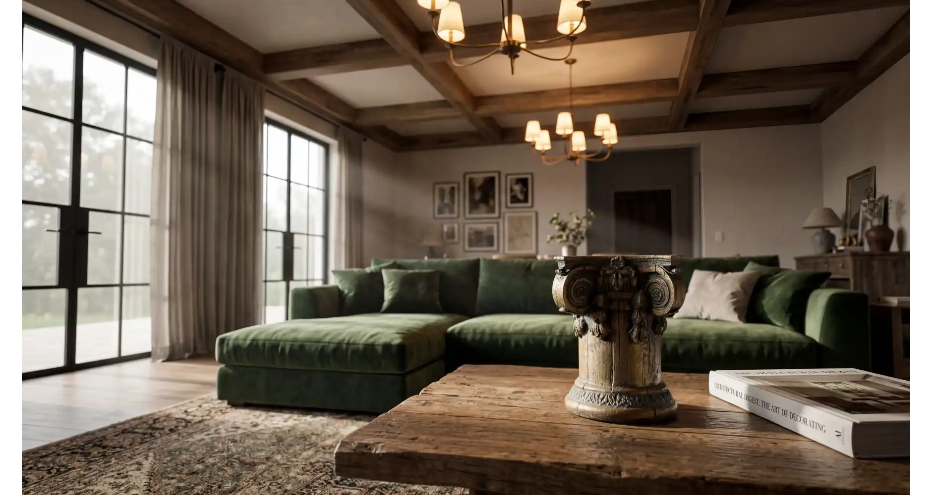 Capitello Architettonico corinzio, ionico — Decorazione Luxury | Maison Imperiale
