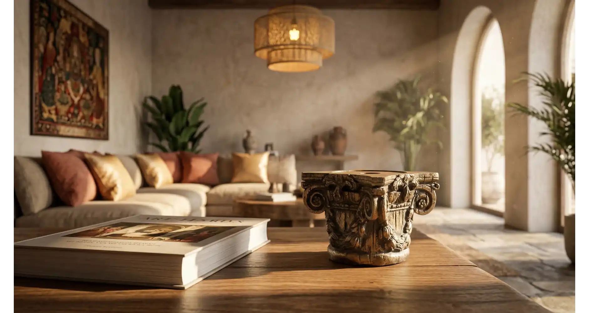 small Capital candleholder —  Decoration Luxury | Maison Imperiale