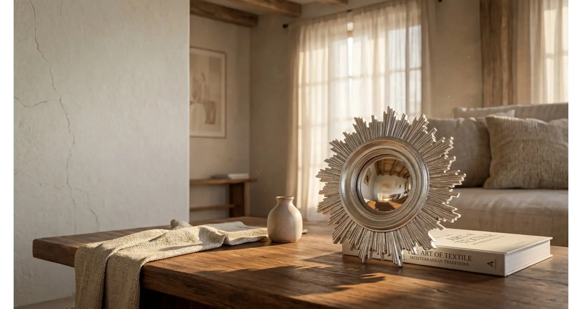 Vintage Miroir Soleil —  Décoration Luxury | Maison Imperiale