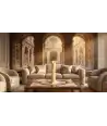Corinthian Column Candle in Natural Beeswax 1 —  Decoration Luxury | Maison Imperiale