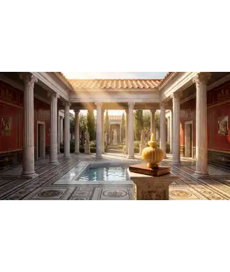 Petite Bougie Baroque en Cire d’Abeille —  Décoration Luxury | Maison Imperiale