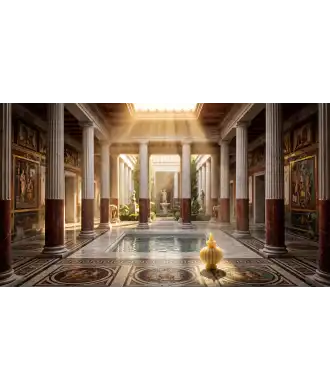 Petite Bougie Baroque en Cire d’Abeille 4 —  Décoration Luxury | Maison Imperiale
