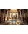 Small Baroque Candle in Natural Beeswax 4 —  Decoration Luxury | Maison Imperiale