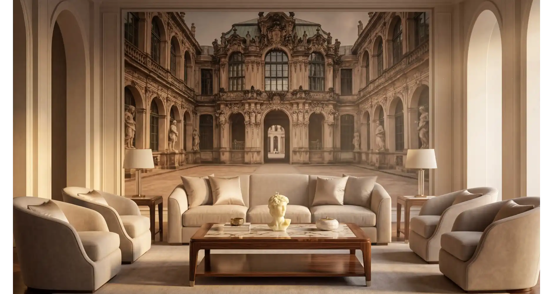 Bougie David Michel-Ange en Cire d’Abeille —  Décoration Luxury | Maison Imperiale