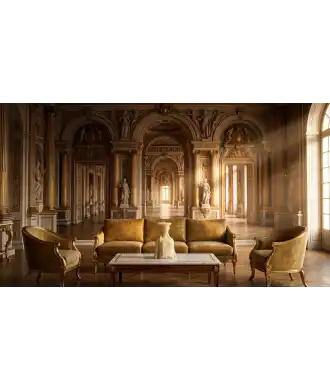 Bougie Caryatide Demi-Buste en Cire d’Abeille 2 —  Décoration Luxury | Maison Imperiale
