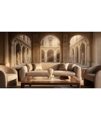 Bougie Buste de David  1 —  Décoration Luxury | Maison Imperiale