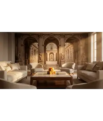 Bougie Chapiteau Ivoire en Cire d’Abeille 1 —  Décoration Luxury | Maison Imperiale