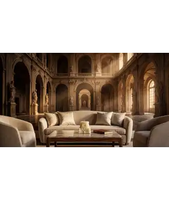 Bougie Chapiteau Ivoire en Cire d’Abeille —  Décoration Luxury | Maison Imperiale