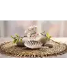Silver Tea Scoop shell —  Decoration Luxury | Maison Imperiale