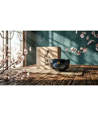 Chawan – Matcha Bowl blue 2 —  Decoration Luxury | Maison Imperiale