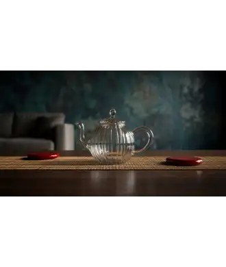 Teiera media in Vetro Termoresistente — Decorazione Luxury | Maison Imperiale