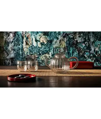 Théière moyenne en Verre Thermorésistant —  Décoration Luxury | Maison Imperiale