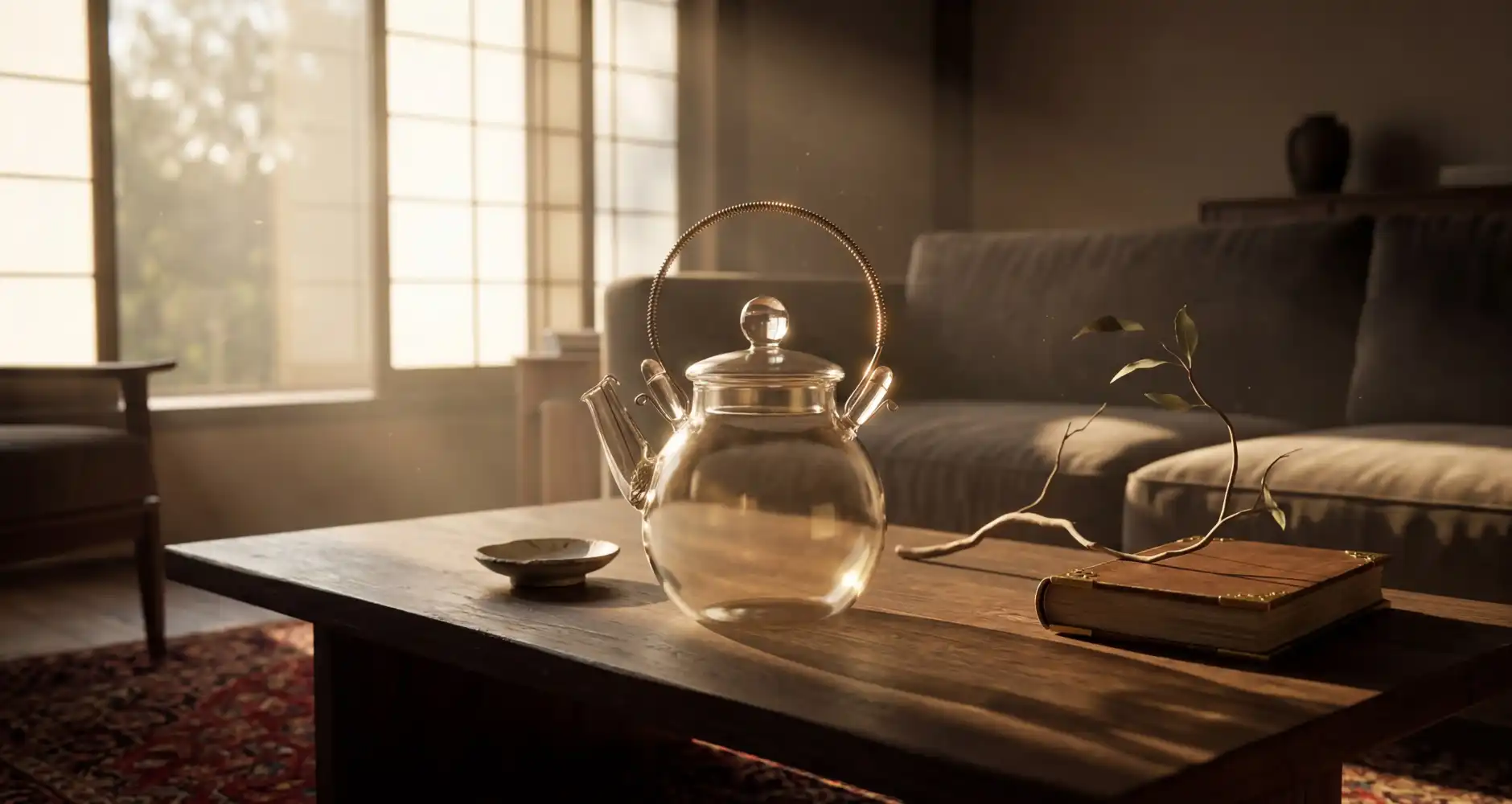 Small Thermal-Resistant Glass Teapot —  Decoration Luxury | Maison Imperiale