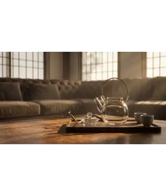 Small Thermal-Resistant Glass Teapot 1 —  Decoration Luxury | Maison Imperiale