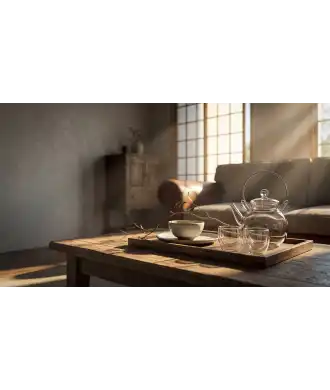 Small Thermal-Resistant Glass Teapot 2 —  Decoration Luxury | Maison Imperiale
