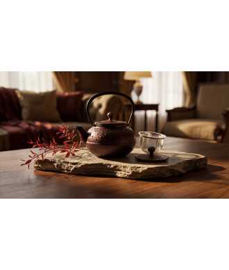 Teiera ghisa Oitomi Prugna 1 — Decorazione Luxury | Maison Imperiale