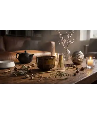 Matcha Set – brown Bowl, Whisk, and Scoop 1 —  Decoration Luxury | Maison Imperiale
