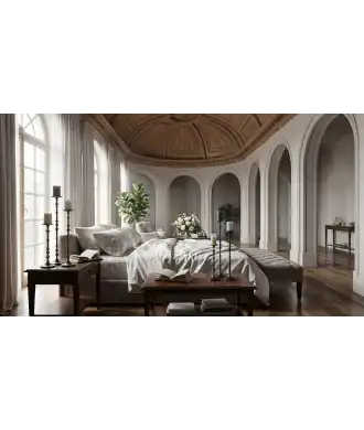 Grand Bougeoir en Laiton 2 —  Décoration Luxury | Maison Imperiale
