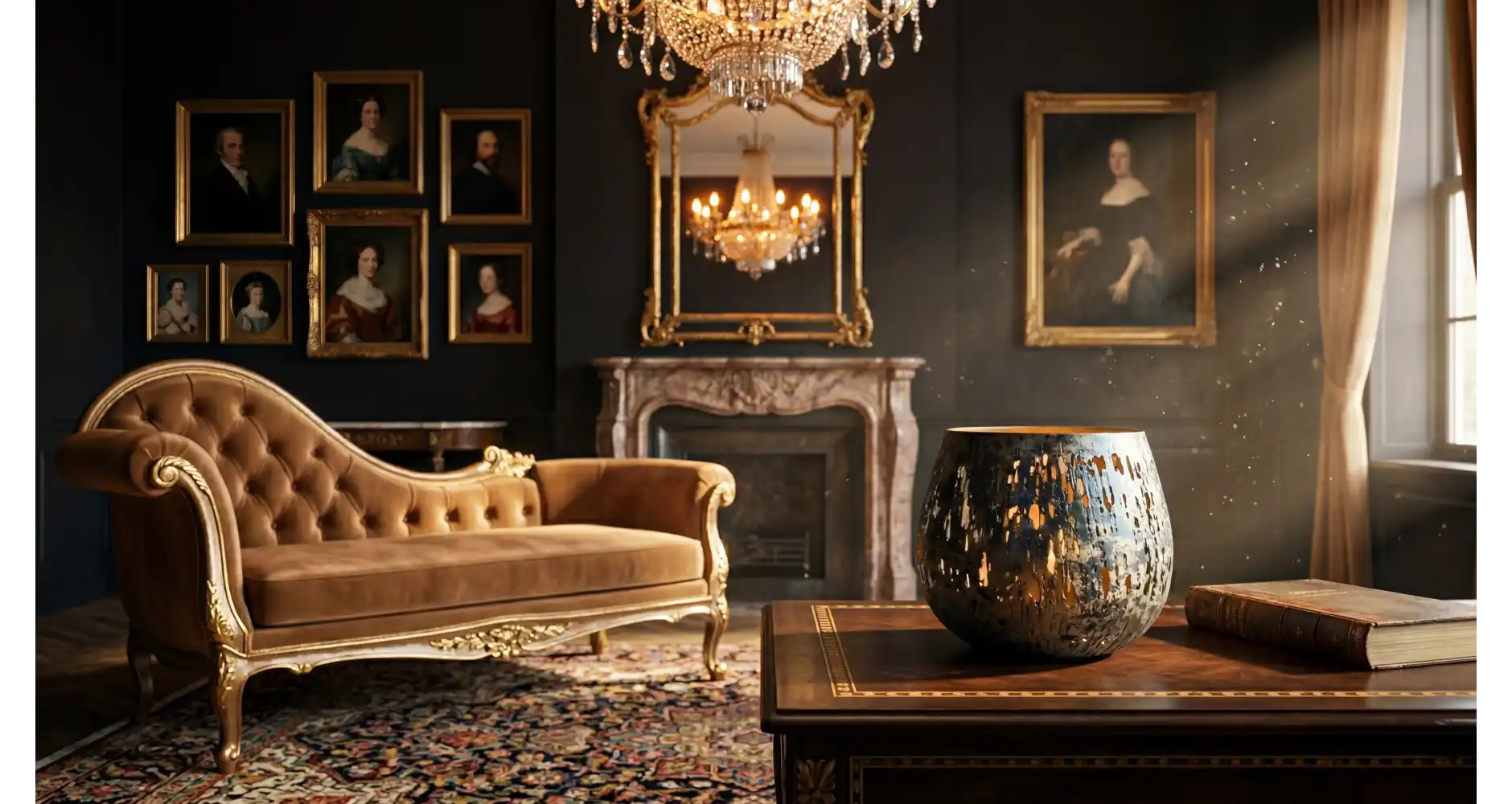 Petit Bougeoir en Laiton —  Décoration Luxury | Maison Imperiale