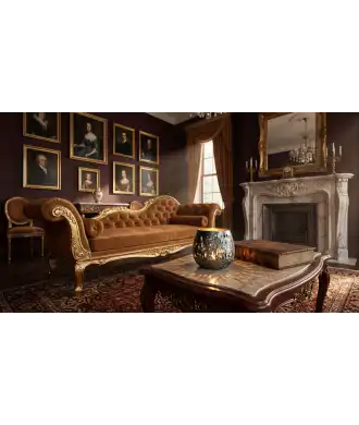 Petit Bougeoir en Laiton 2 —  Décoration Luxury | Maison Imperiale