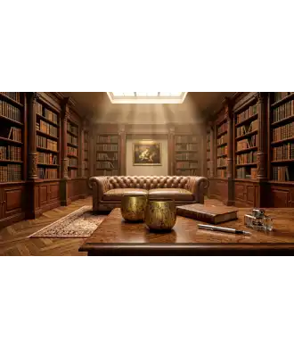 Grand Bougeoir en Laiton 2 —  Décoration Luxury | Maison Imperiale