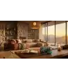 Photophore Vert Irisé 1 —  Décoration Luxury | Maison Imperiale