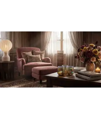 Photophore Orange Irisés 1 —  Décoration Luxury | Maison Imperiale