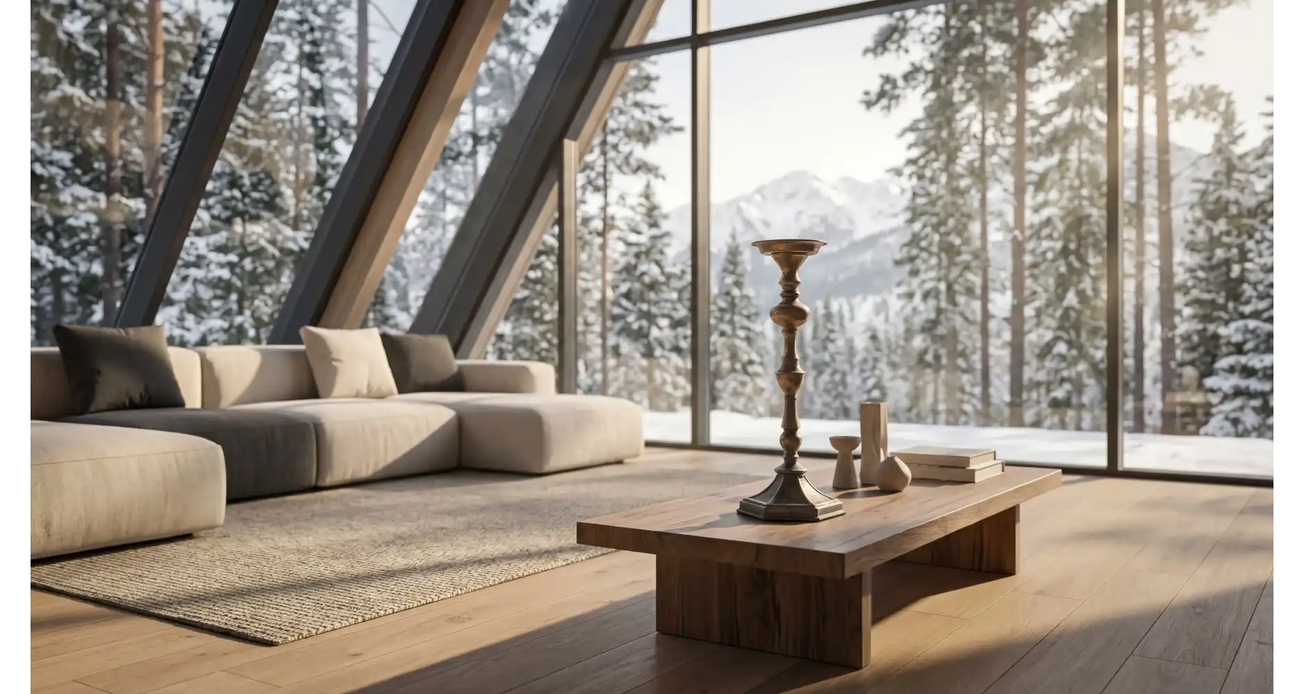 Bougeoir Classique Or Antique —  Décoration Luxury | Maison Imperiale
