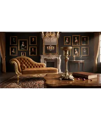 Bougeoir Baroque Or Antique —  Décoration Luxury | Maison Imperiale