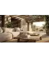 Lanterna Vintage Oro Antico e Vetro 1 — Decorazione Luxury | Maison Imperiale