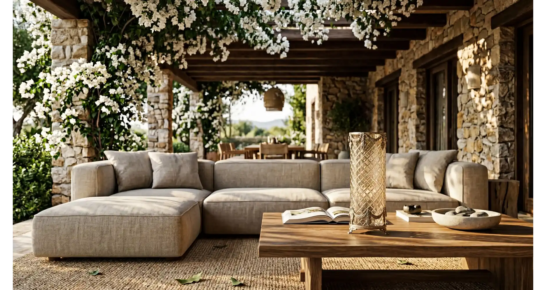 Lanterne Vintage Or Antique & Verre —  Décoration Luxury | Maison Imperiale