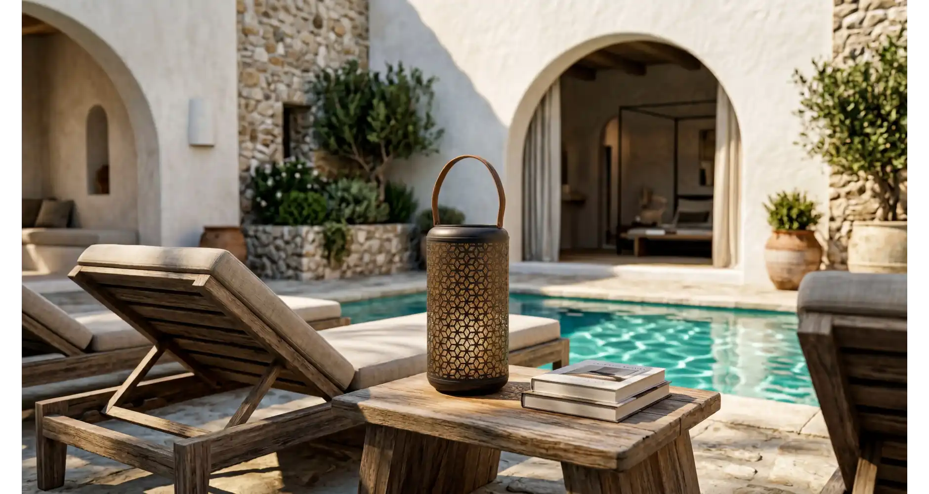 Ethnic Metal & Leather Lantern —  Decoration Luxury | Maison Imperiale