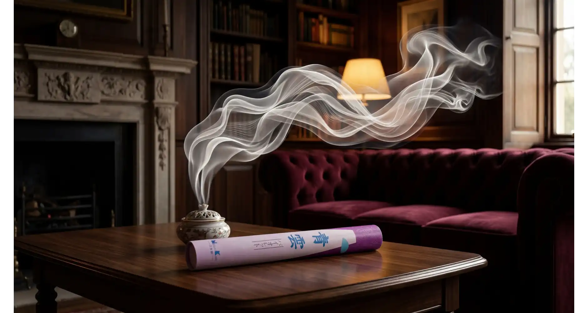 Japanese Incense Seiun Violet —  Decoration Luxury | Maison Imperiale