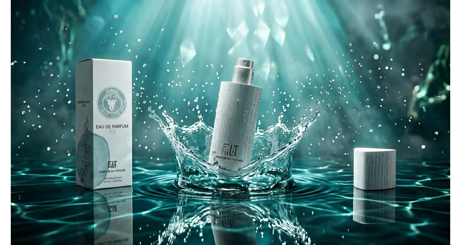 Ice Eau de Parfum 11 ml Fresco e Raffinato — Luxury | Maison Imperiale