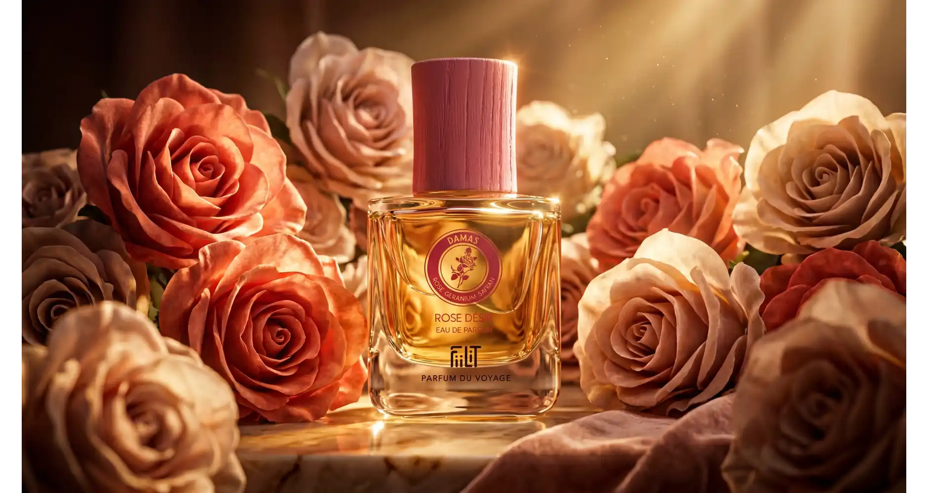 Rose Désir Eau de Parfum 50 ml Floral Raffiné — Luxury | Maison Imperiale
